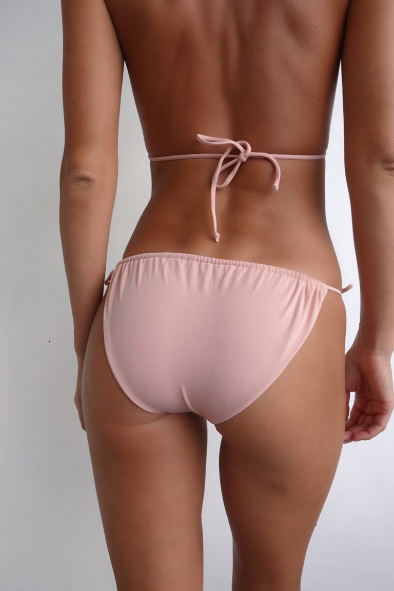 Uma Light Pink Bikini Leale Swimwear Knitwear Resortwear